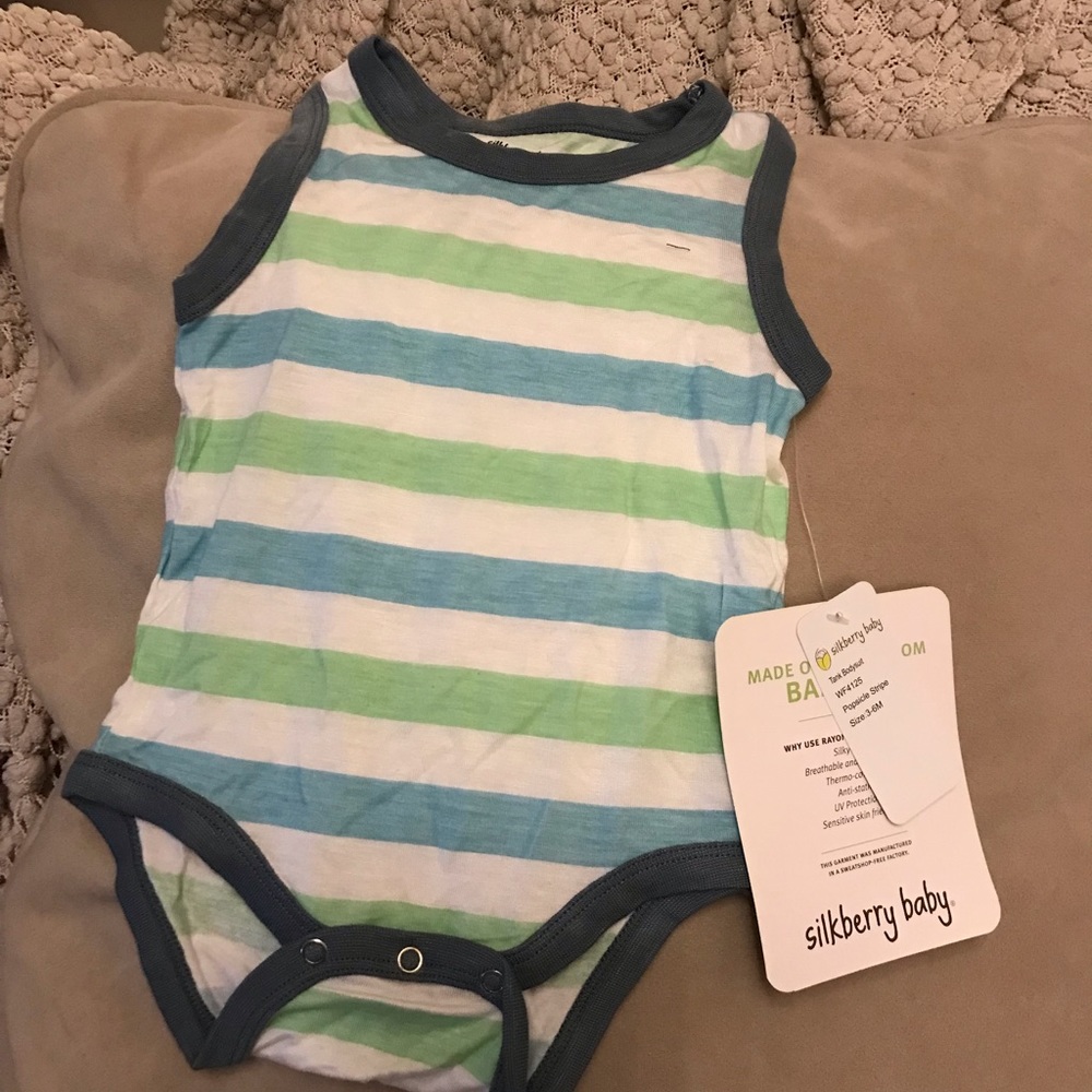 Silkberry baby onesie